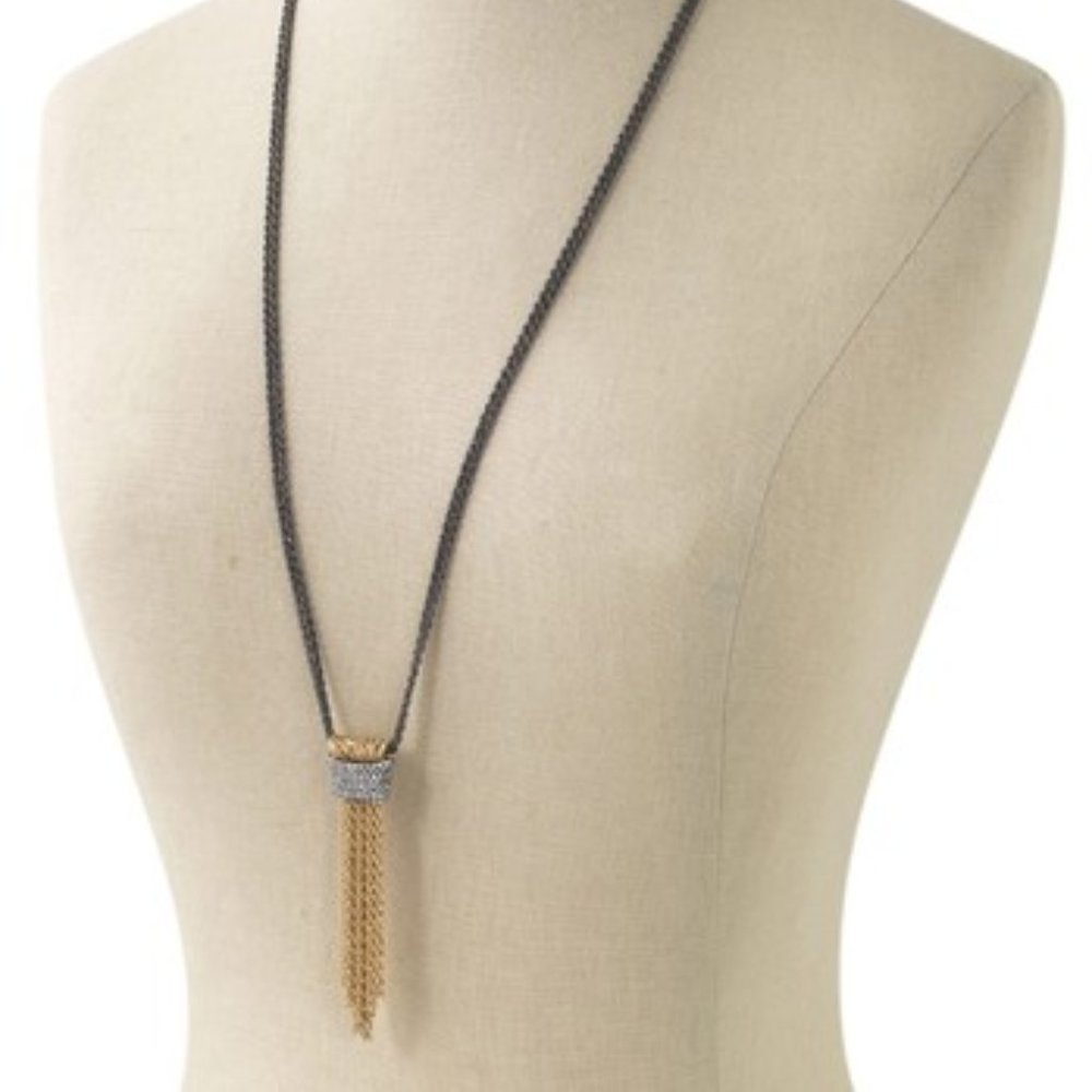 Stella & Dot Windsor Tassel Necklace